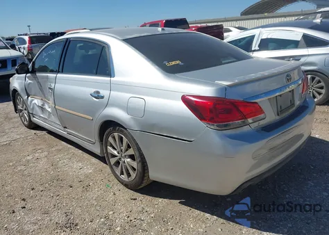 2011 Toyota Avalon Limited из США, поврежденный, VIN 4T1BK3DBXBU427239